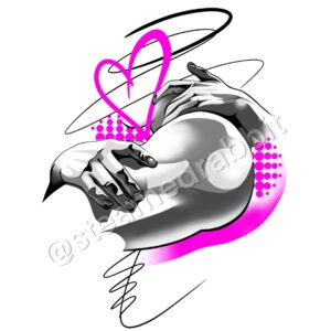 "I Love You" Graffiti Tattoo