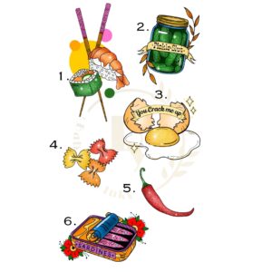 Glitter Food Flash Sheet