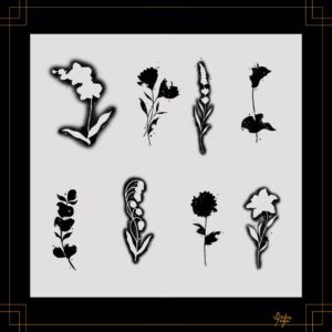 Silhouettes Flash Sheet